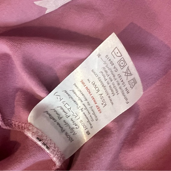 Kissy Love star print zip onesie footie - Picture 8 of 11